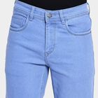 Men's Slim Fit Jeans, हल्का नीला, small image number null